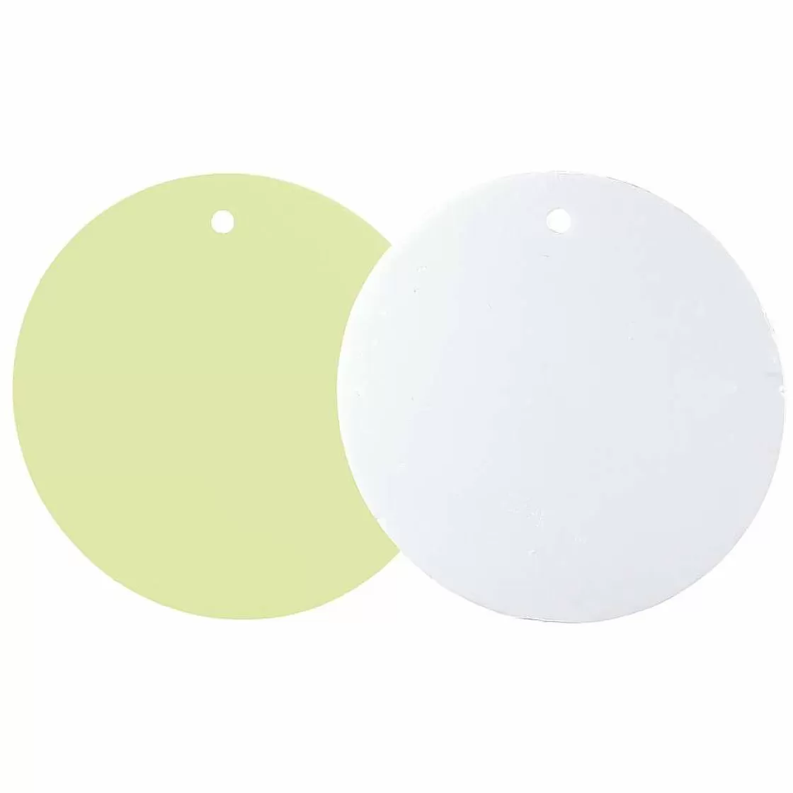 Decoración De Primavera>DecoWoerner Círculo De Panel Decorativo De 50 Cm Ø Pastel/blanco verde