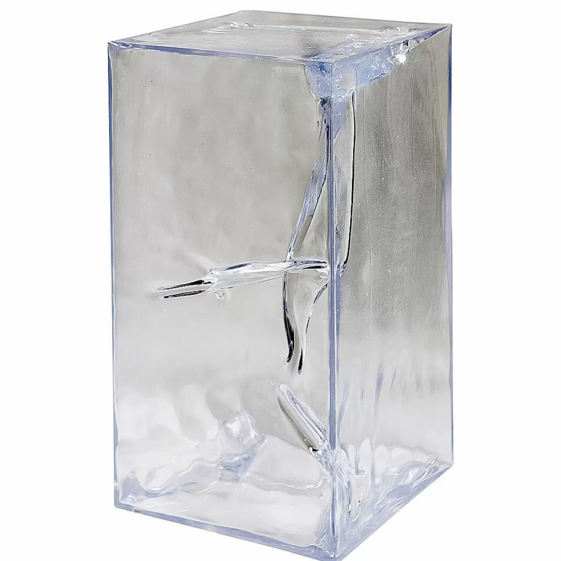Decoración De Invierno>DecoWoerner Cubo De Hielo Decorativo 23 X 46 Cm transparente