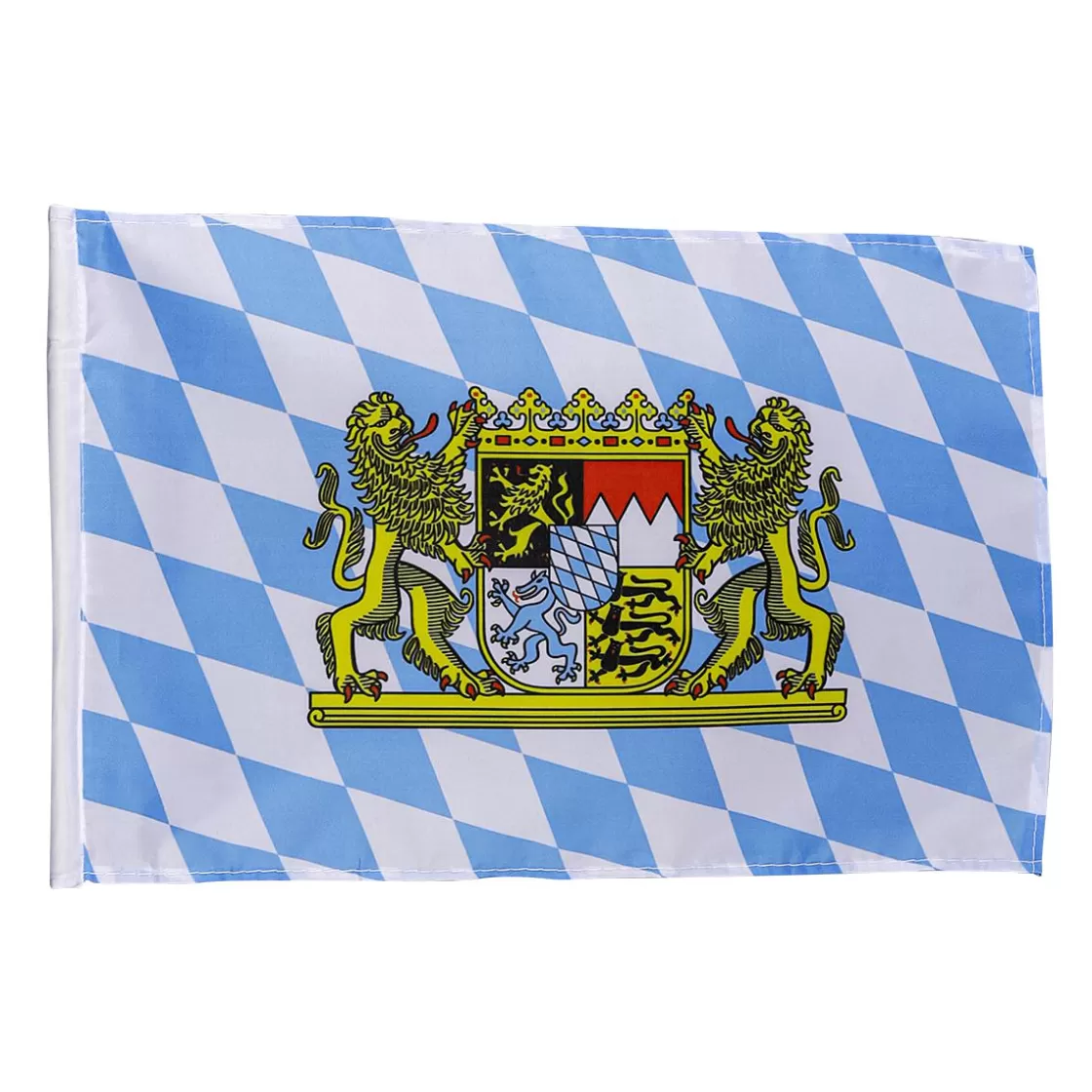 Decoración Temática>DecoWoerner Decoración Oktoberfest Baviera Bandera De Palo 30 X 45 Cm azul