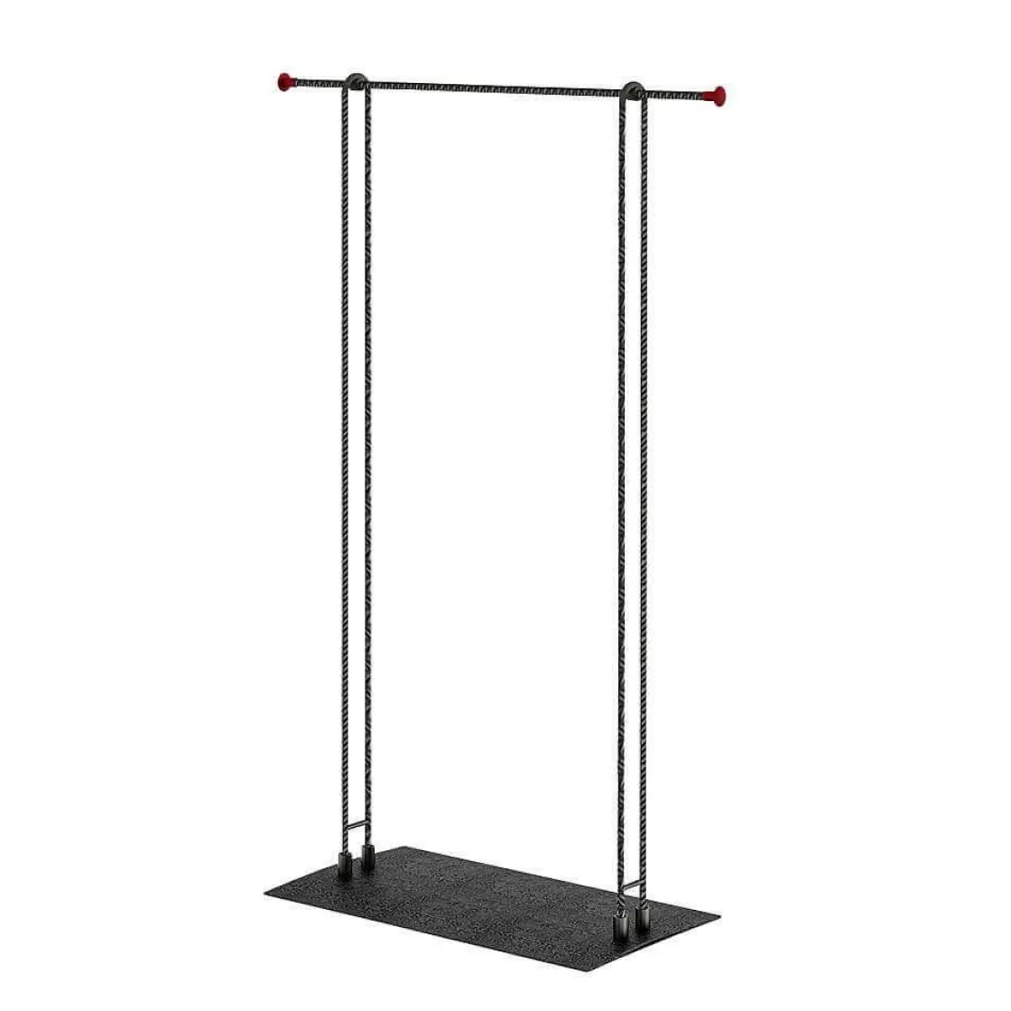 Percheros>DecoWoerner El Puesto De Ropa Confeccionada LOFT, 90 X 150 Cm negro