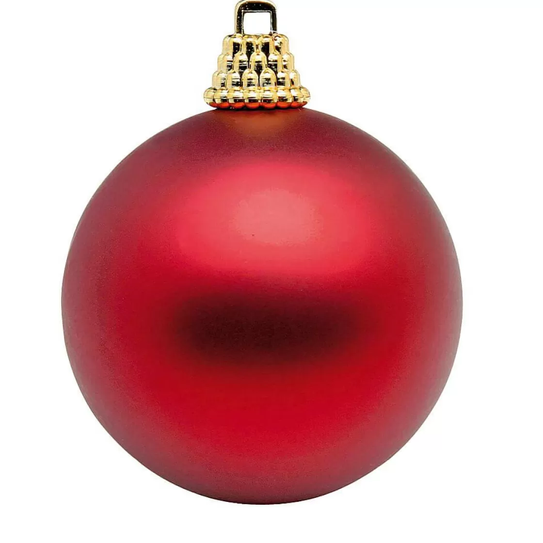 Bolas De Navidad>DecoWoerner Estera, Bolas De Navidad De Plástico , 6 Cm Ø - 24 Piezas rojo