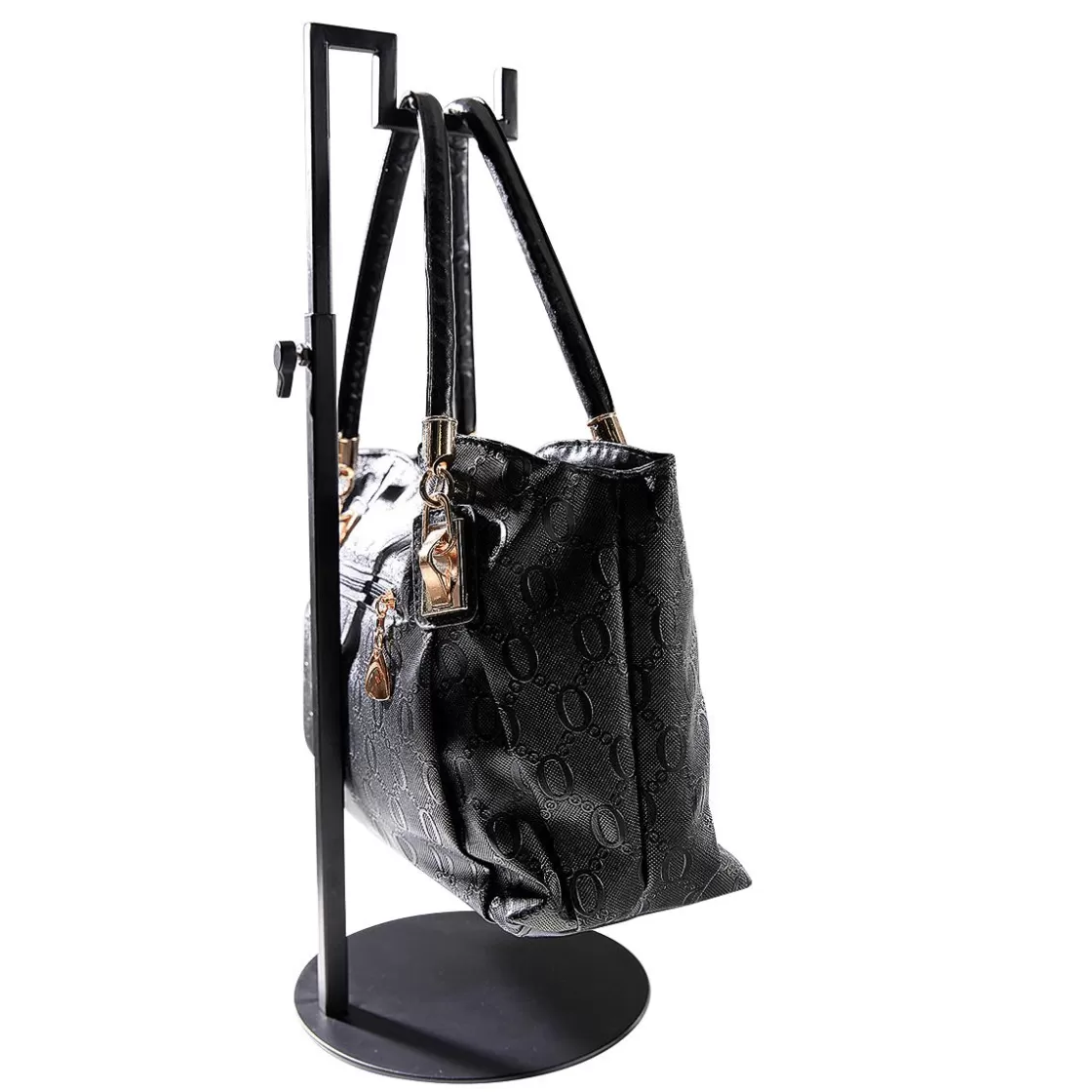 Expositores Para Tiendas>DecoWoerner Expositor De Accesorios 1 Brazo, Extensible 39 - 70 Cm negro