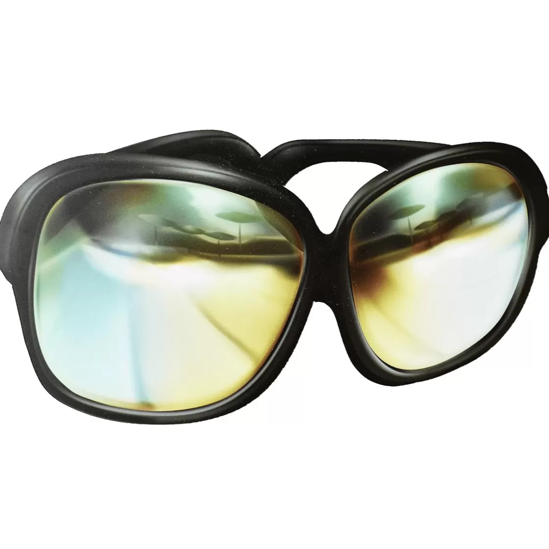 Decoración Temática | Decoración De Verano>DecoWoerner Expositor De Gafas De Sol, Doble Cara Impresa 47 Cm negro