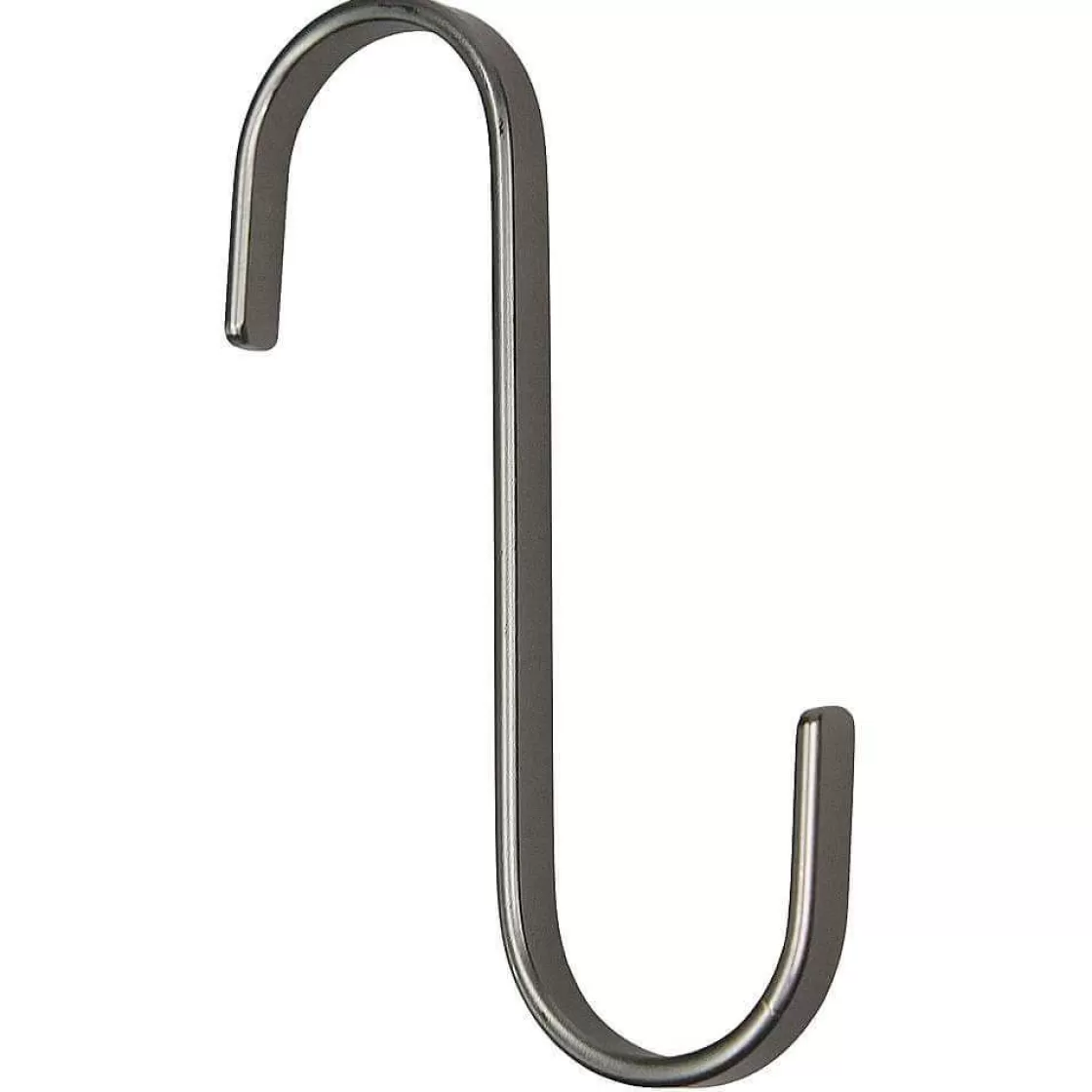 Perchas | Ayudas Y Herramientas De Decoración>DecoWoerner Gancho En Forma De S, Longitud 12 Cm, Percha Antracita Mate negro