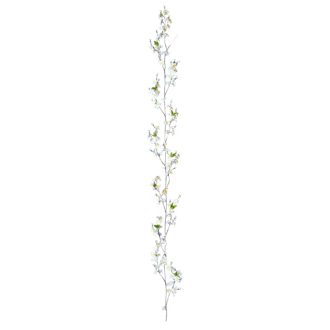Decoración De Primavera | Guirnaldas Y Vides>DecoWoerner Guirnalda De Flores De Manzano Decorativa, Color blanco