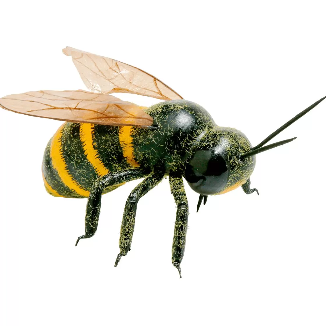 Decoración De Animales | Decoración De Primavera>DecoWoerner Imitación De Abejas Decorativas 15 Cm, 2 Piezas negro