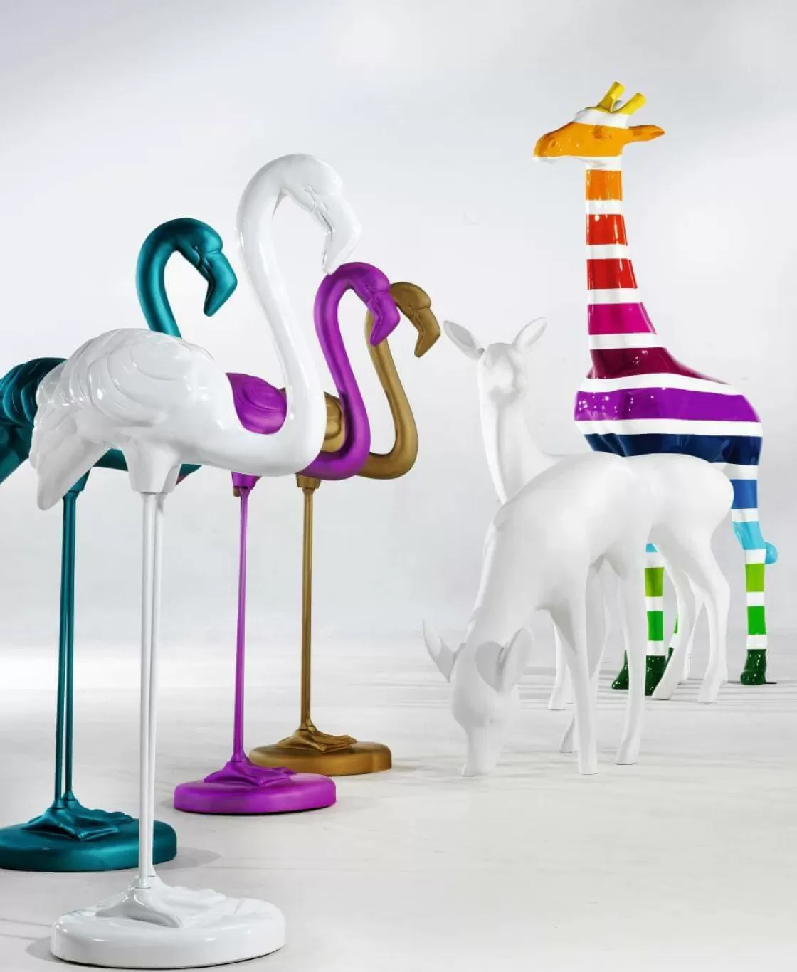 Decoración De Animales | Decoración Temática>DecoWoerner Jirafa Decorativa Altura 190 Cm, multicolor
