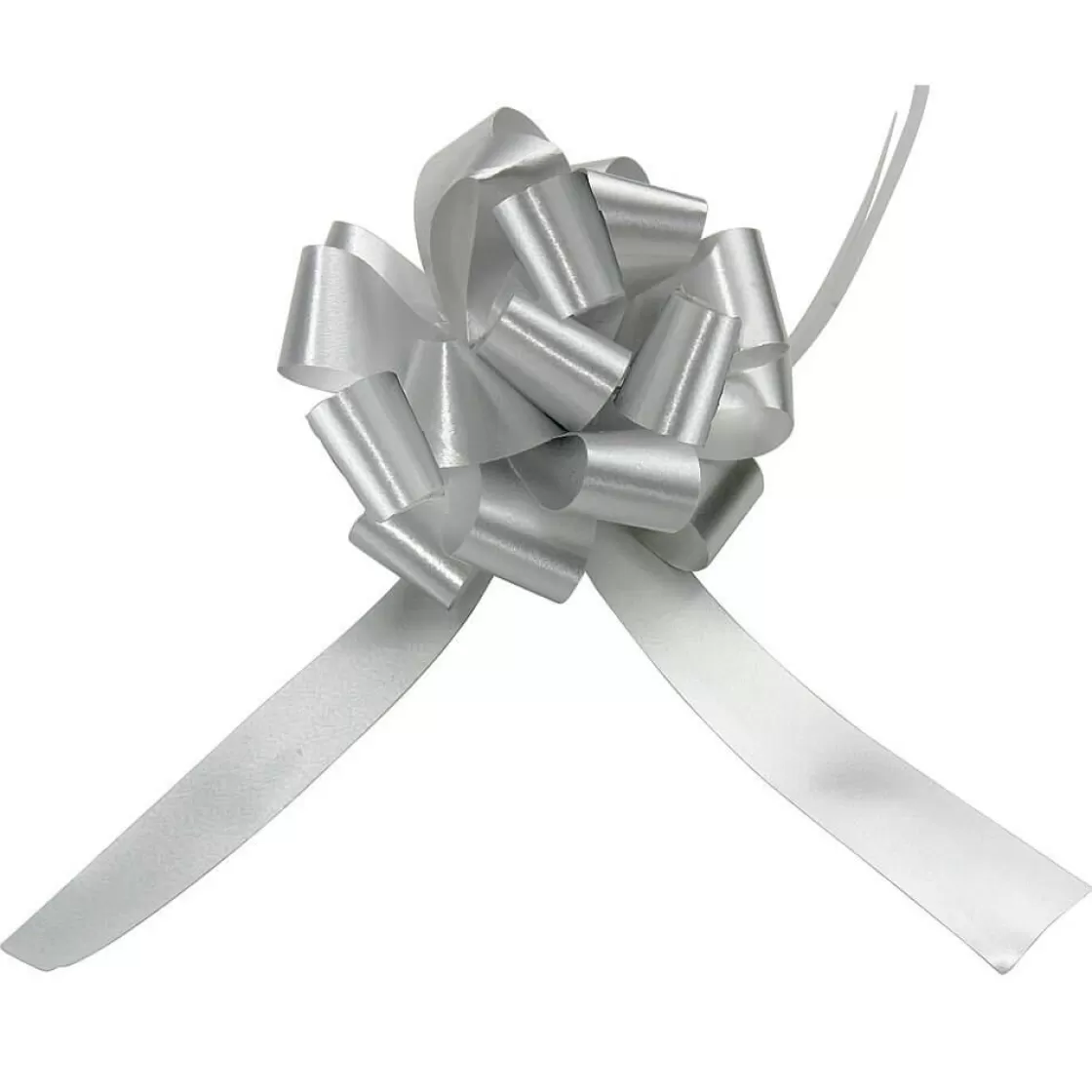 Lazos De Regalo>DecoWoerner Lazo, Ø 10 Cm, Color Plateado plata