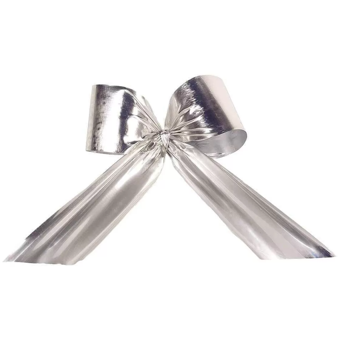 Decoración Navideña Xxl>DecoWoerner Lazo Decorativo Para Exterior 80 Cm, B1 plata