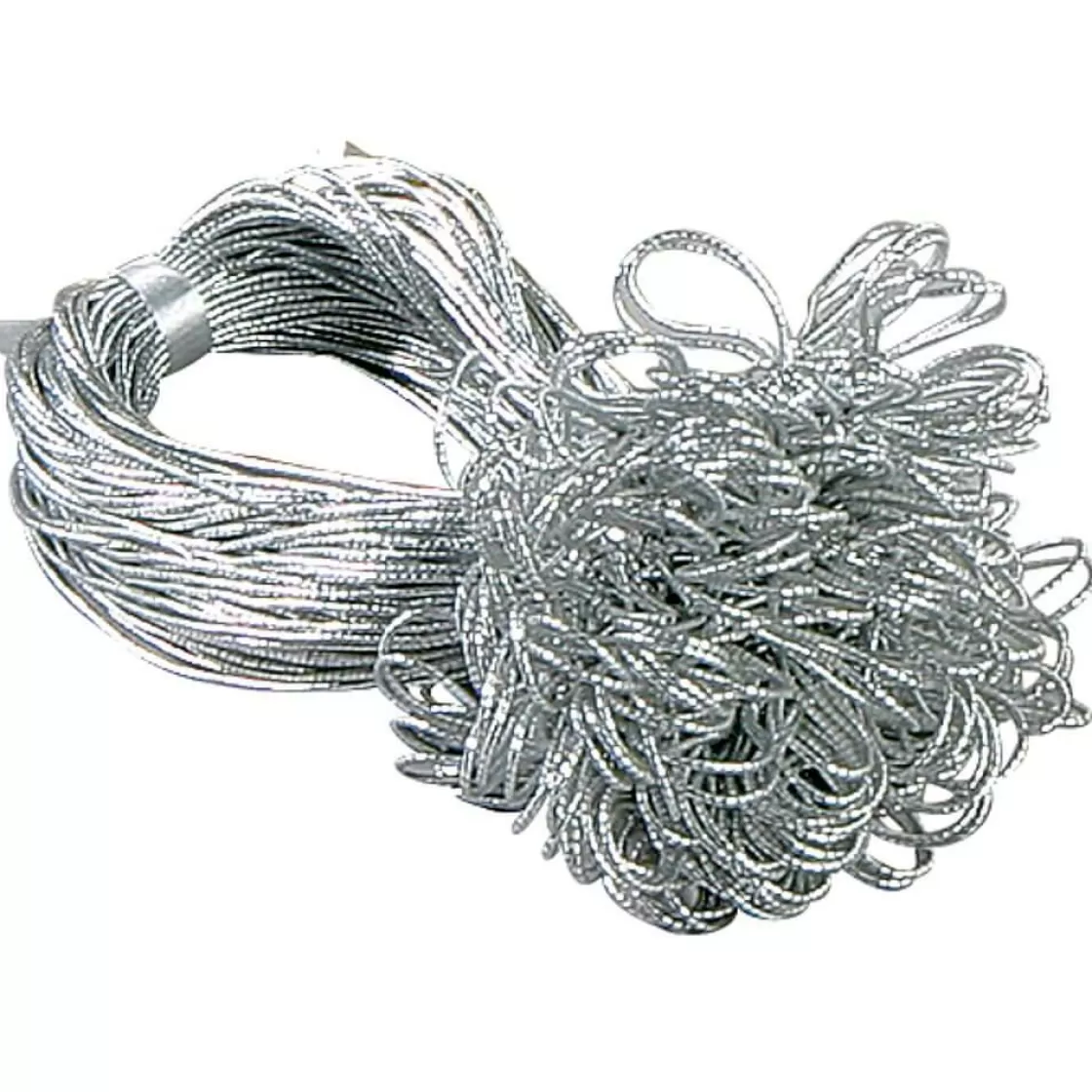 Lazos De Regalo>DecoWoerner Lazo Decorativo Plateado Longitud 25 Cm, 100 Piezas plata