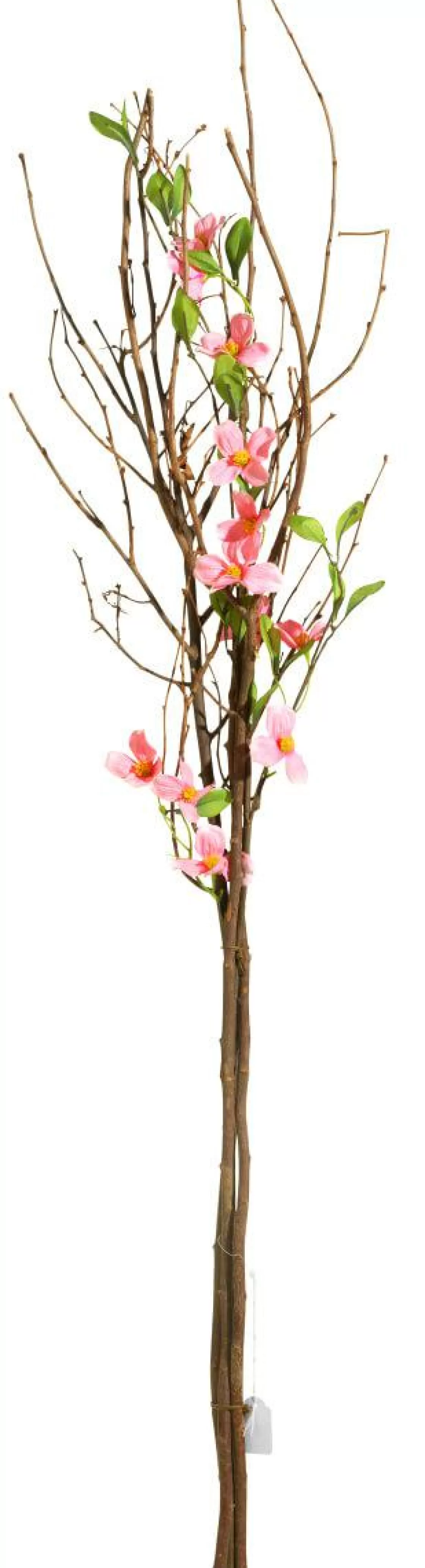 Decoración De Primavera | Ramas Y Ramitas>DecoWoerner Manojo De Ramas Decorativo Con Flores 115 Cm rosa