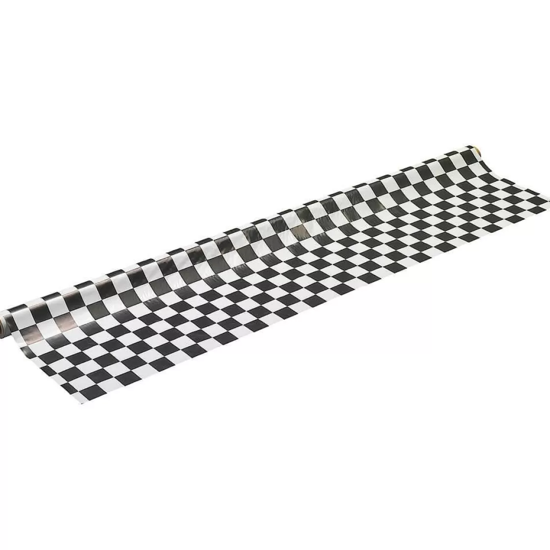 Láminas Y Películas Decorativas>DecoWoerner Mantel De Hule Lavable "Tablero De Ajedrez", Venta Por Metros, 135 Cm De Ancho negro