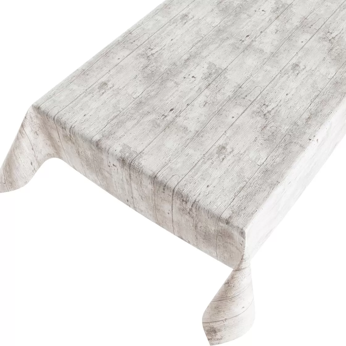 Láminas Y Películas Decorativas | Decoración Temática>DecoWoerner Mantel De Hule Lavable "Vintage Wood", Vendido Por Metro 140 Cm De Ancho Gris