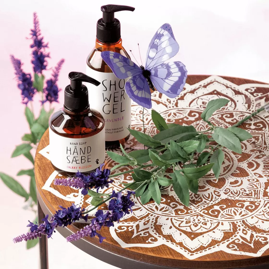 Decoración De Animales | Decoración De Primavera>DecoWoerner Mariposas Decorativas, 10 Cm, Color Morado, 6 Piezas violeta