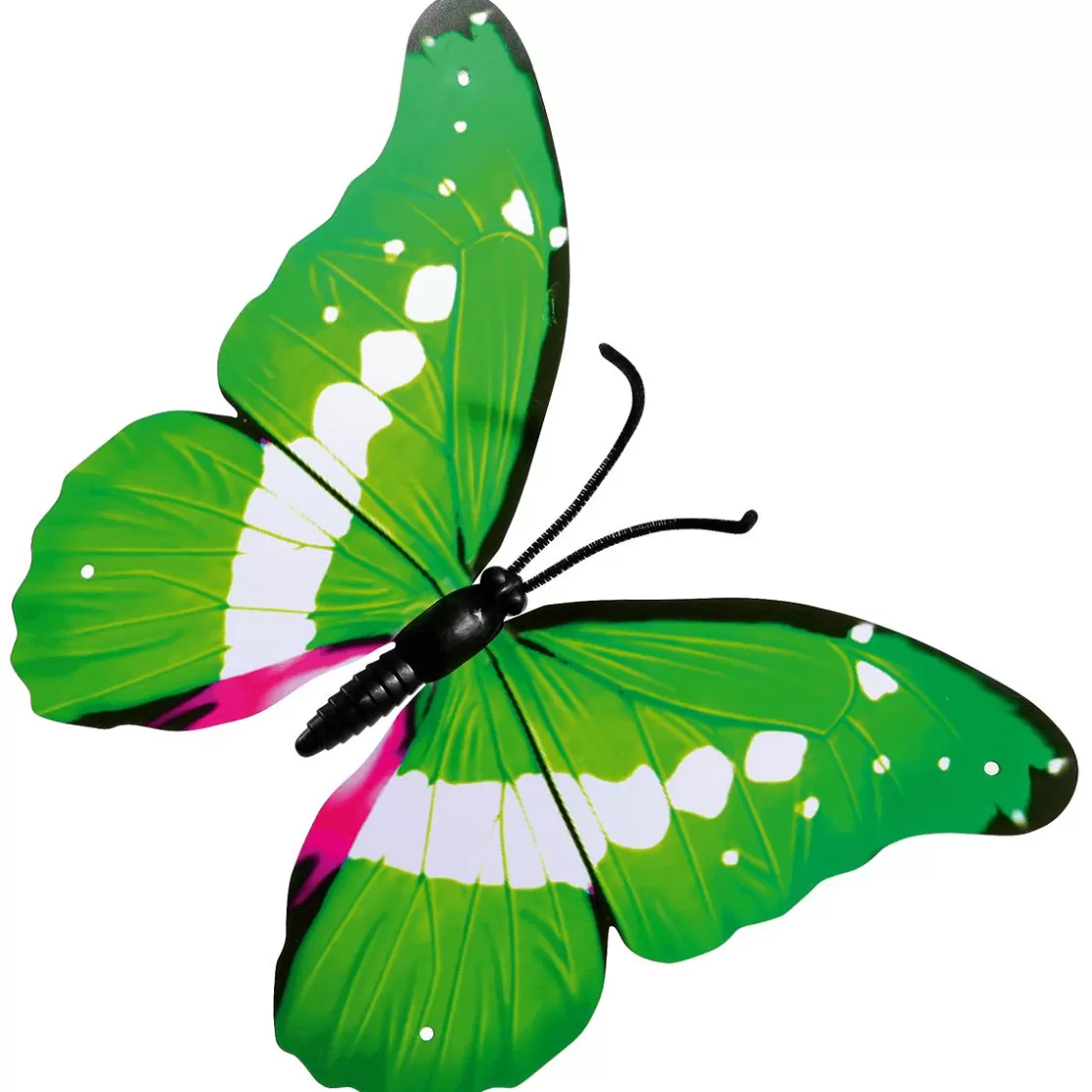 Decoración De Animales | Decoración De Primavera>DecoWoerner Mariposas Decorativas 40 Cm 3 Piezas verde