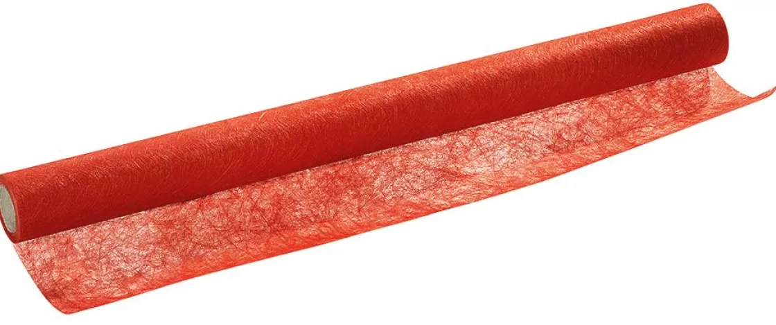 Telas>DecoWoerner Material Textil No Tejido, Color , 73cm rojo