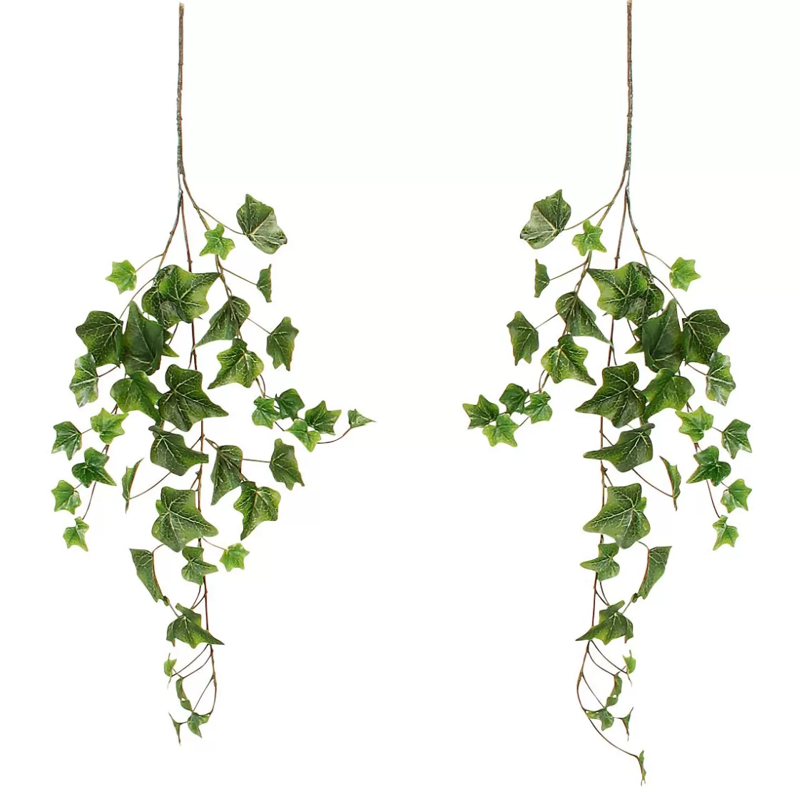 Decoración De Primavera | Ramas Y Ramitas>DecoWoerner Mini Rama De Hiedra De 58cm De Largo Pack De 2 s verde