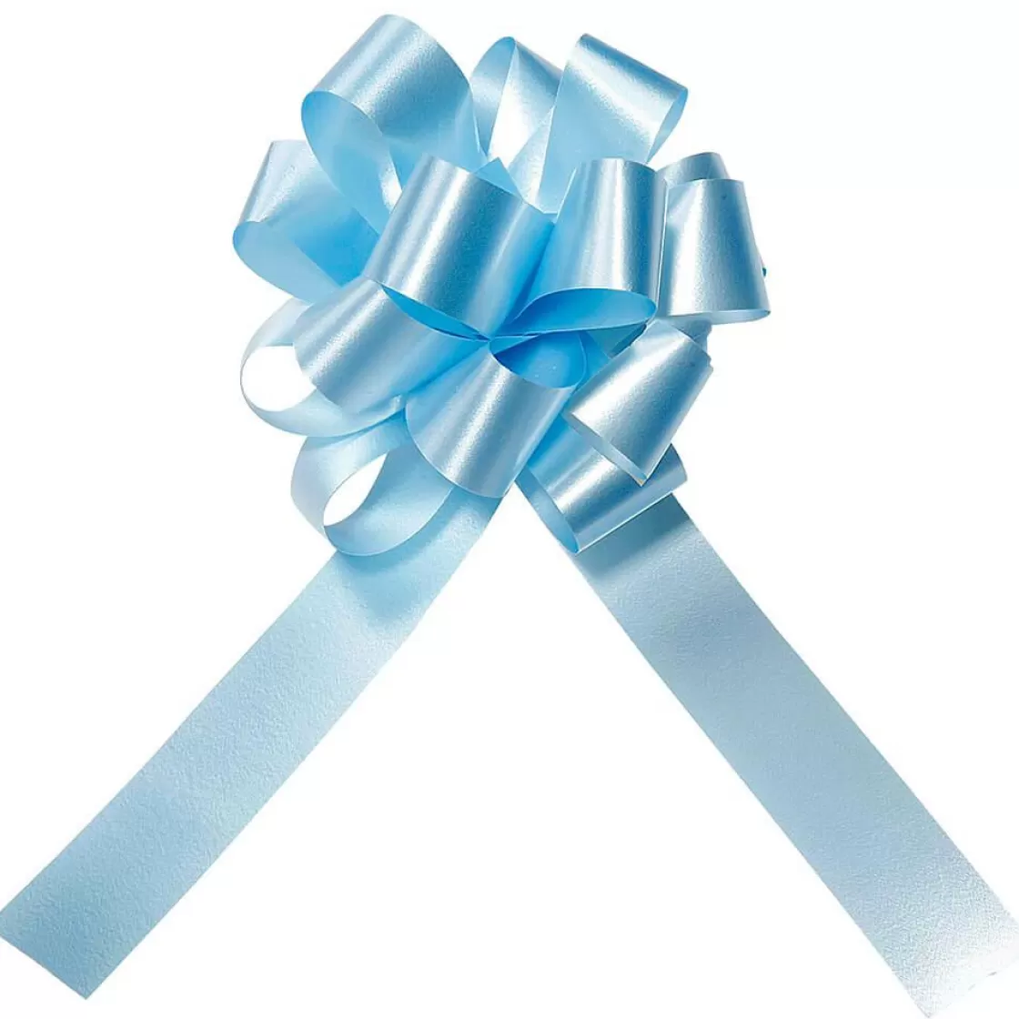 Lazos De Regalo>DecoWoerner Moña De Cinta, Ø 10 Cm, Color Claro azul