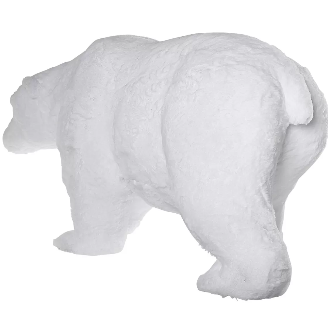 Decoración De Invierno>DecoWoerner Oso Polar De Peluche Decorativo Altura 44 Cm blanco