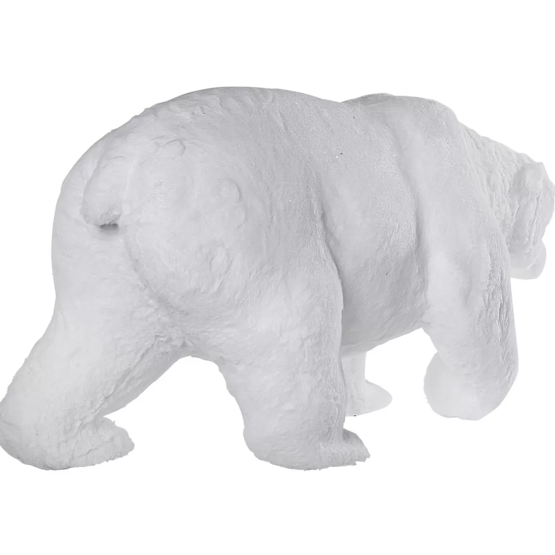Decoración De Invierno>DecoWoerner Oso Polar De Peluche Decorativo Altura 44 Cm blanco