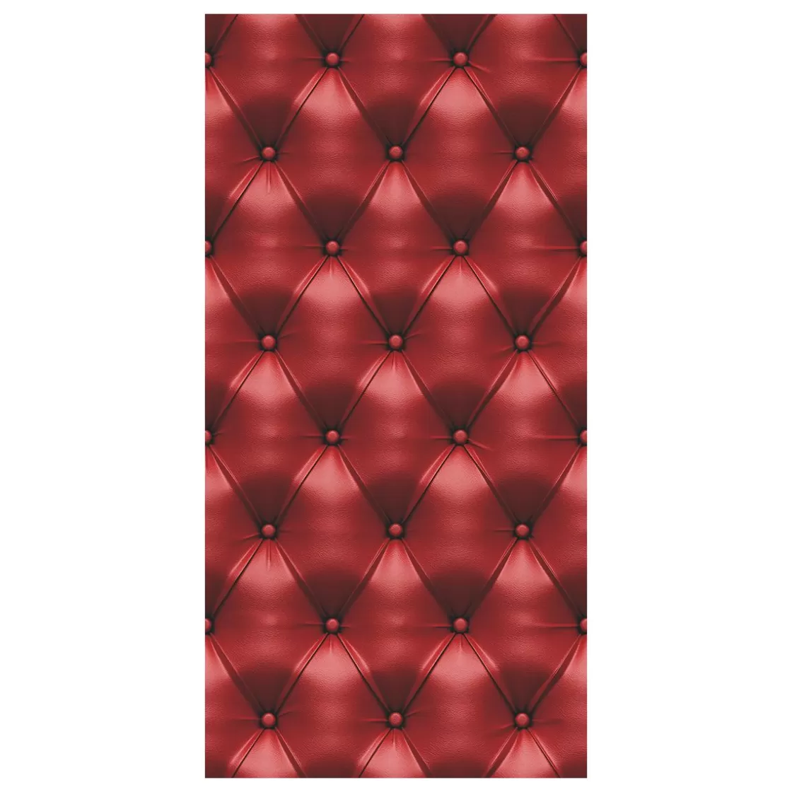 Pancartas Temáticas>DecoWoerner Pancarta De Tela Ignífuga "acolchada Roja" De 100 X 200 Cm rojo