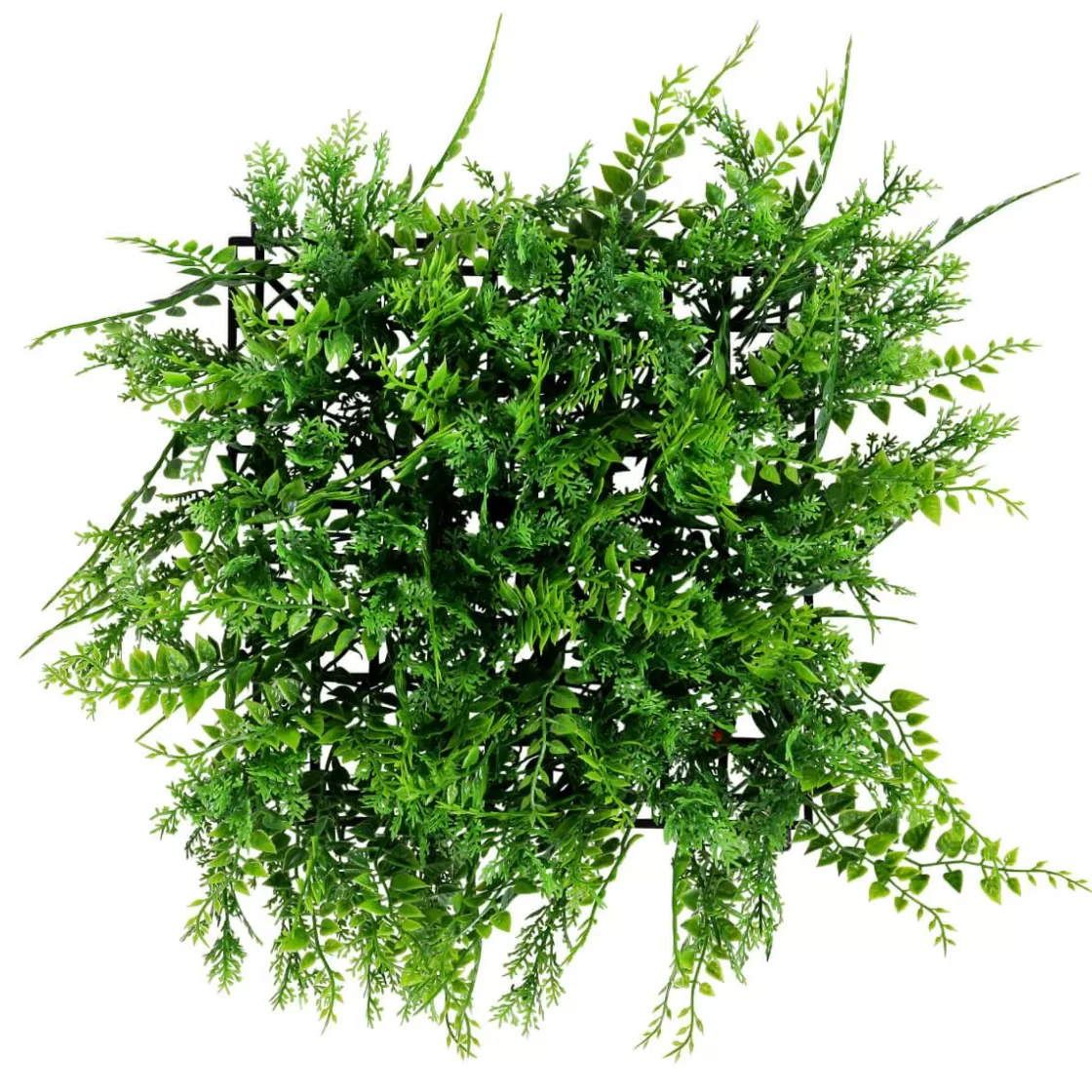 Decoración De Verano | Decoración De Primavera>DecoWoerner Panel Artificial De Eucalipto Y Helecho Premium, 25 X 25 Cm verde
