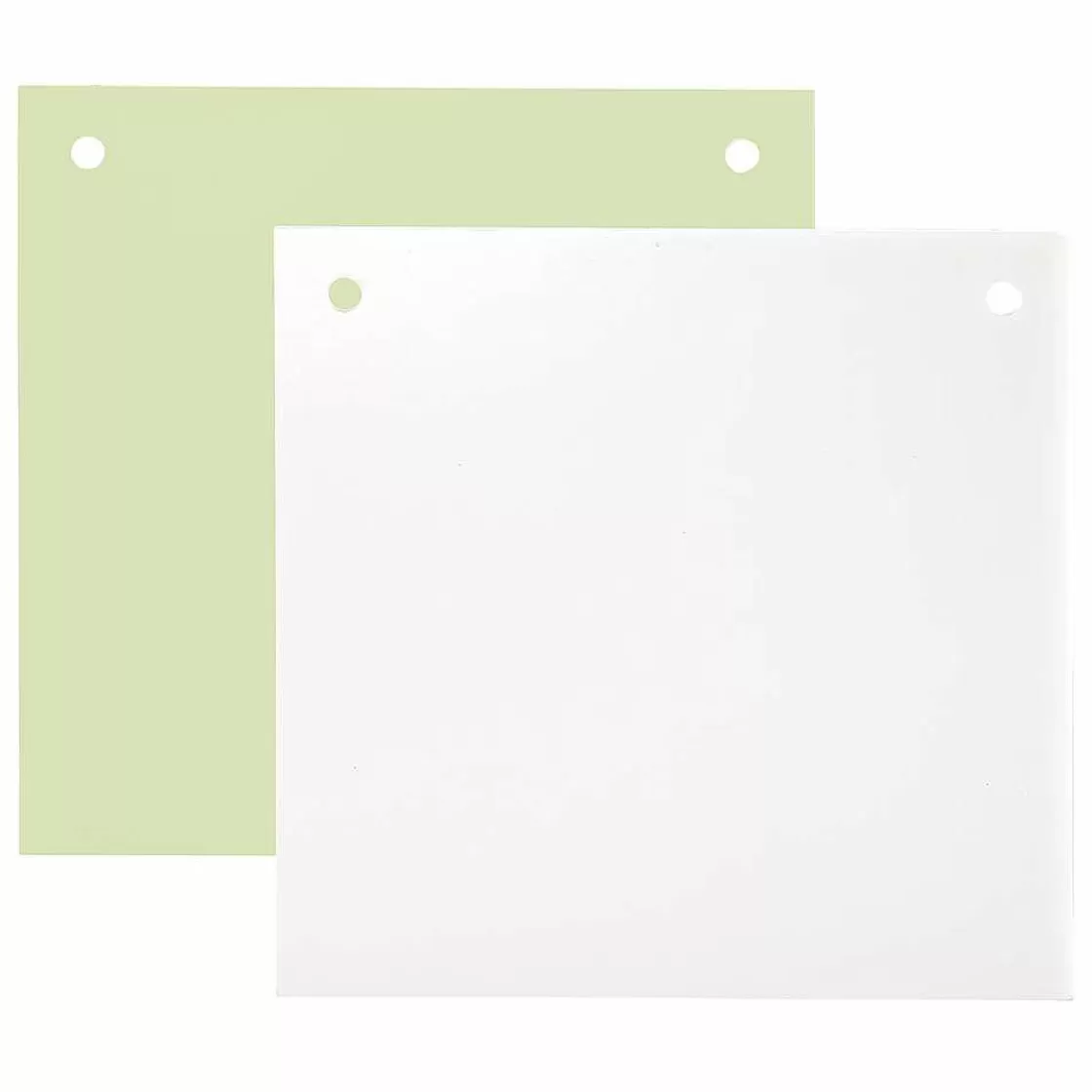 Decoración De Primavera>DecoWoerner Panel Decorativo Cuadrado 50 X 50 Cm Pastel/blanco verde