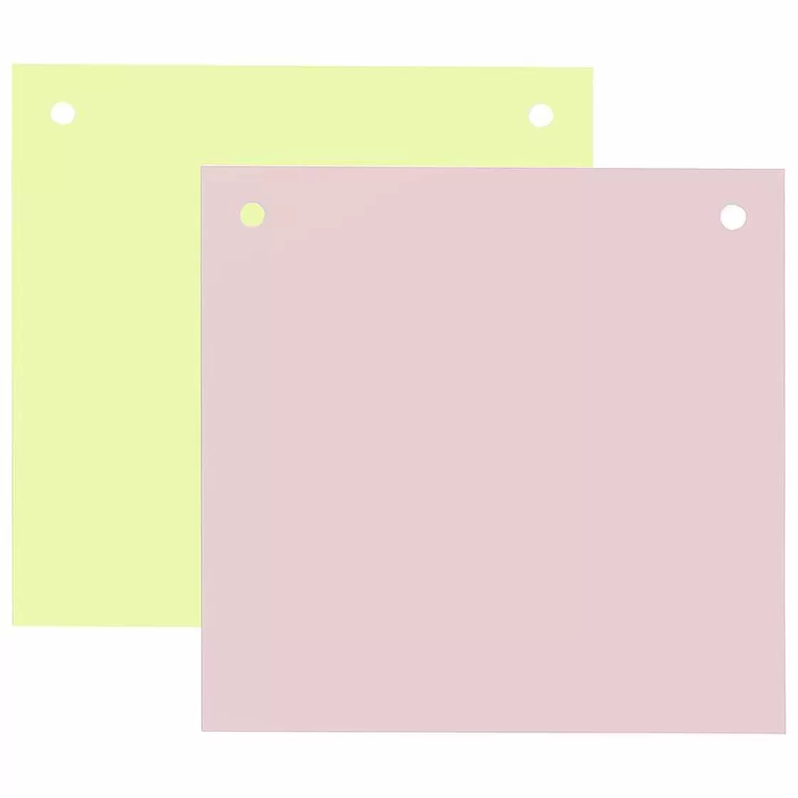 Decoración De Primavera>DecoWoerner Panel Decorativo Cuadrado 60 X 60 Cm /amarillo Pastelero rosa
