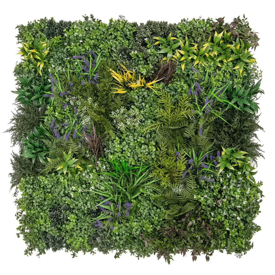 Paredes De Plantas | Plantas Artificiales Ignífugas>DecoWoerner Panel Planta Artificial Mezcla De Hierba Lavanda B1 1 X 1 M verde