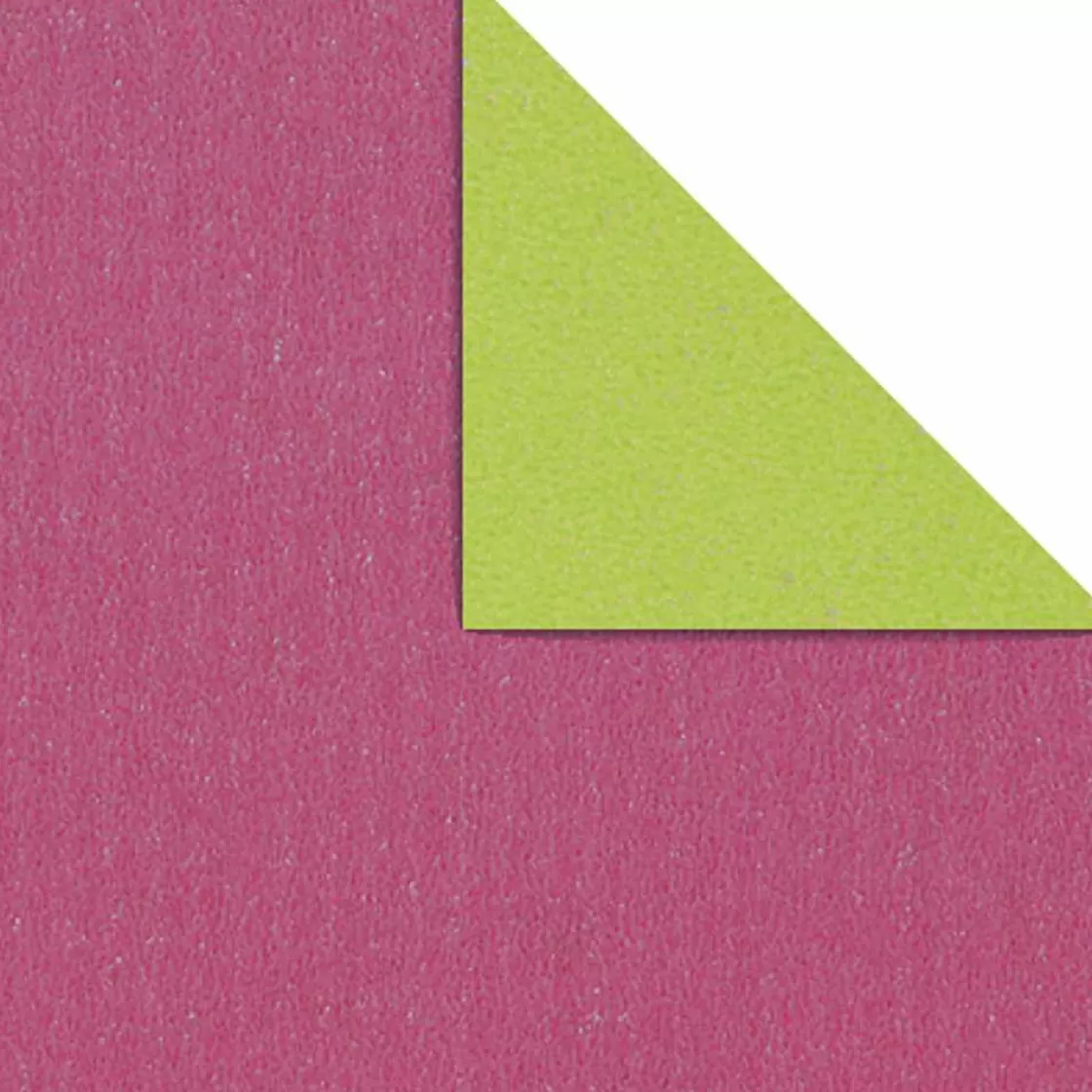 Papel De Regalo>DecoWoerner Papel De Regalo Bicolor 70 Cm, 100 M, Rosado Lima verde