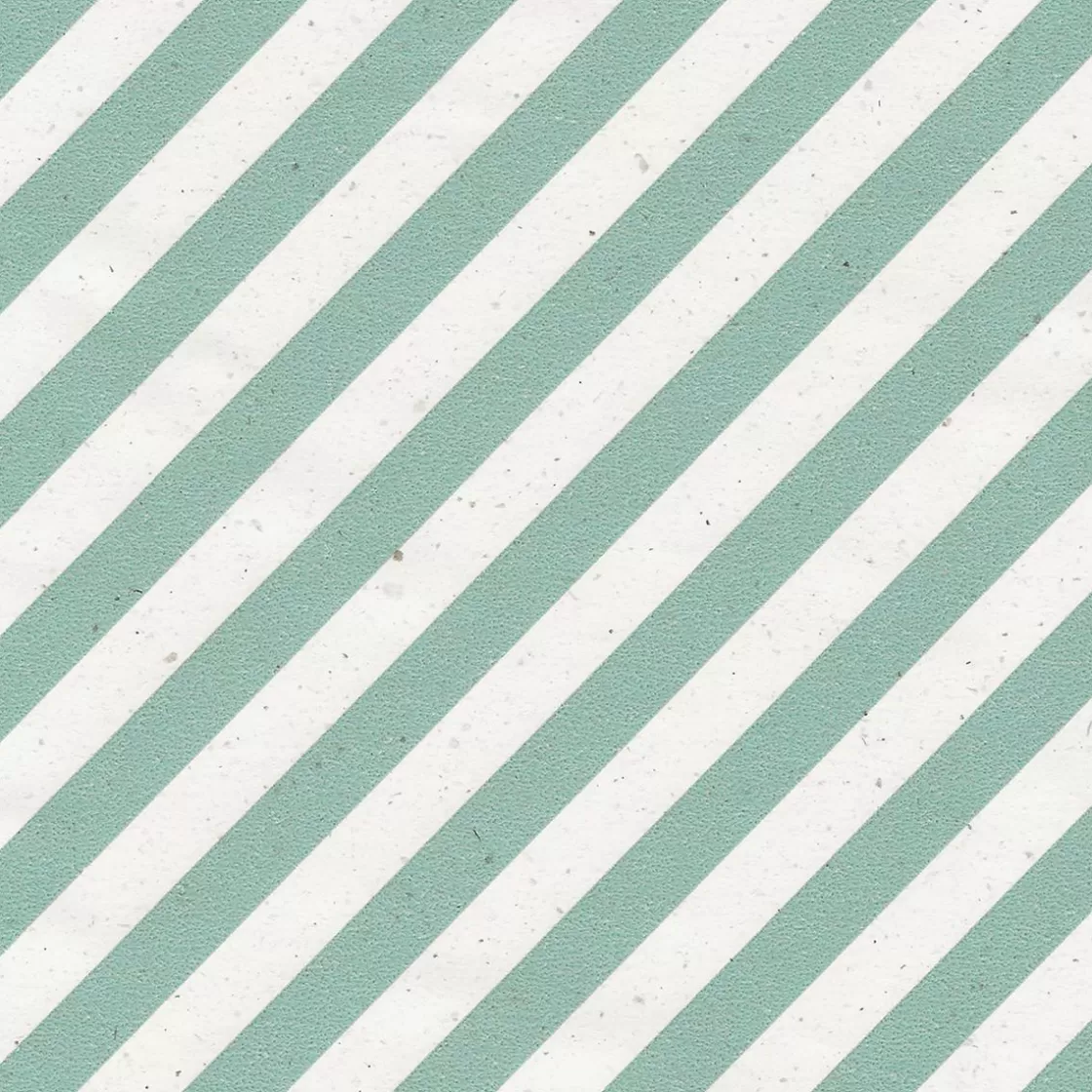 Papel De Regalo | Go Green - Envoltorio Para Regalo Ecológico>DecoWoerner Papel Kraft Sostenible De Remolacha Azucarera Con Rayas s Y Blancas - Rollo De Papel De Envolver De 50 M. verde