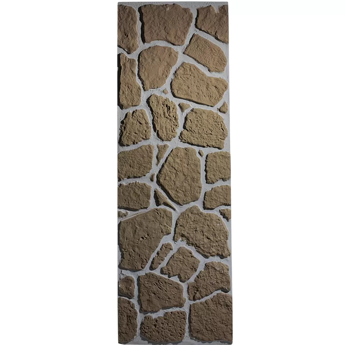 Decoración De Otoño>DecoWoerner Placa Decorativa Tipo Muro De Piedra 150 X 50 Cm marrón