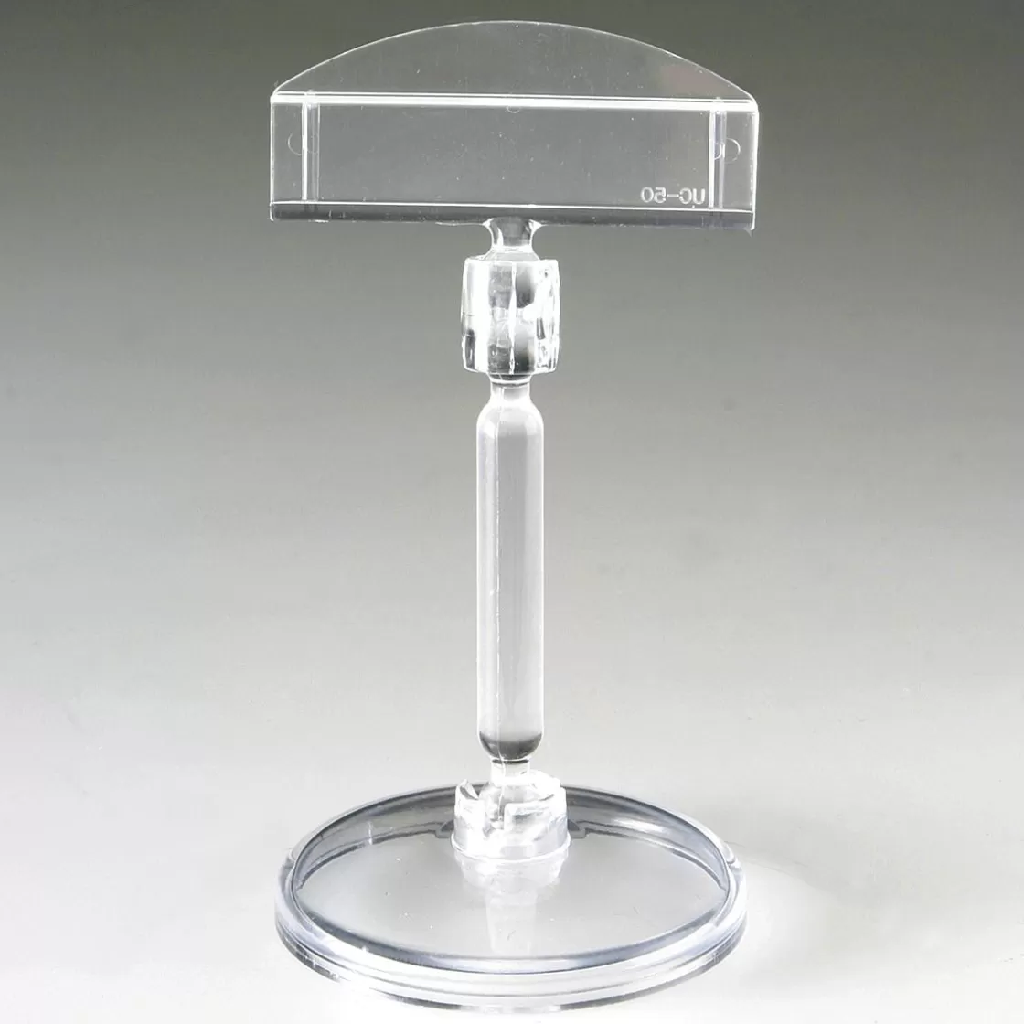 Etiquetaje>DecoWoerner Portaetiquetas De Precio Con Inserto, 10 Cm De Altura transparente