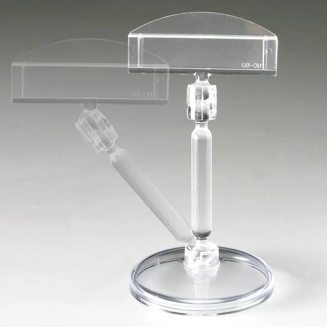 Etiquetaje>DecoWoerner Portaetiquetas De Precio Con Inserto, 10 Cm De Altura transparente