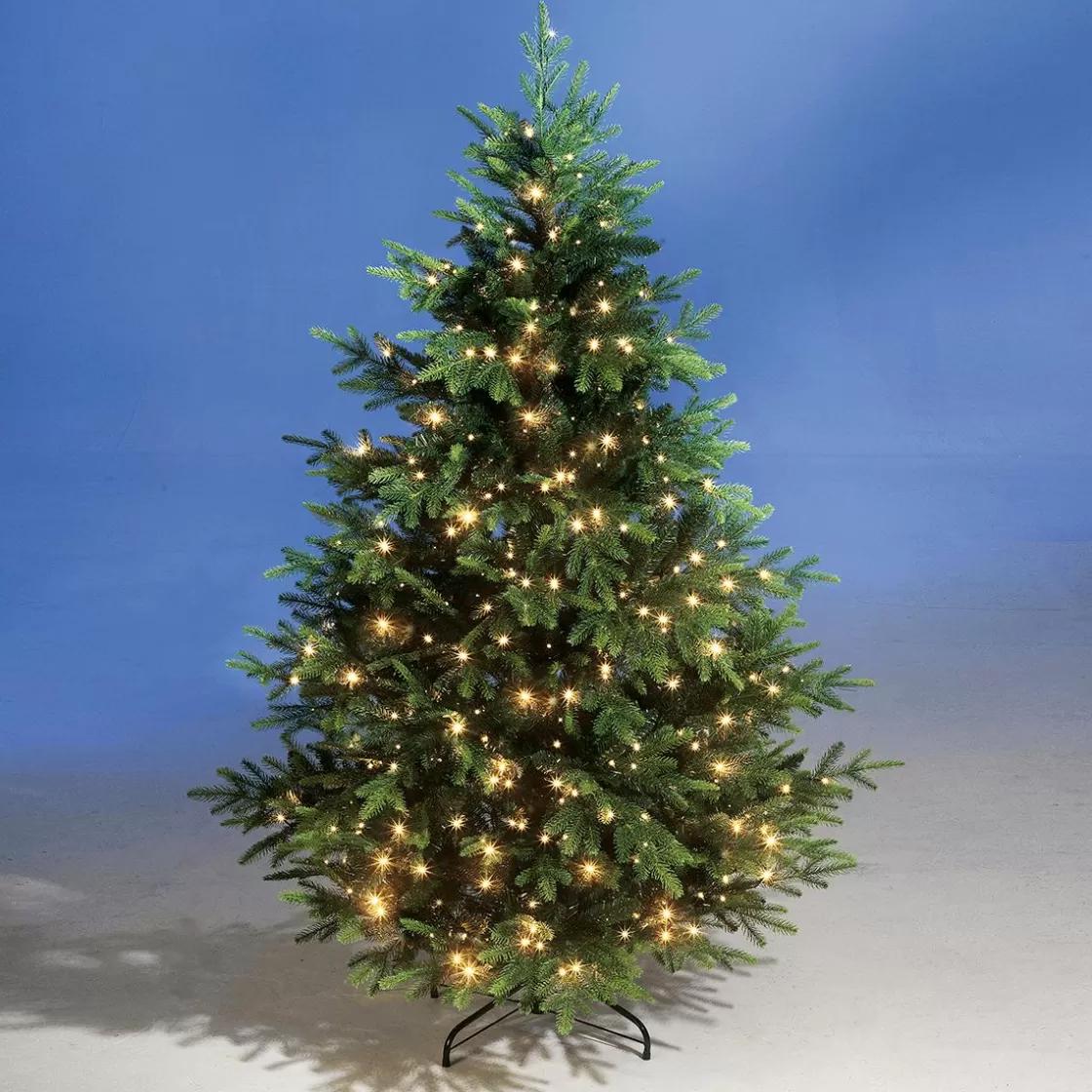 Árboles De Navidad Artificiales>DecoWoerner Árbol De Navidad Artificial Moldeado Por Inyección Pícea De Noruega Con LED 180 Cm verde