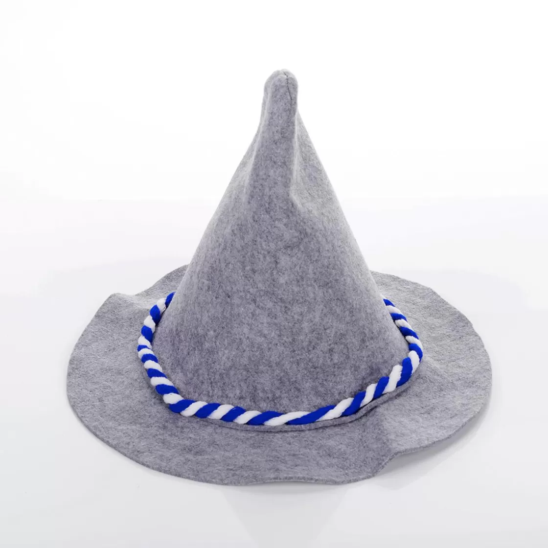 Decoración Temática>DecoWoerner Sombrero Seppel De Fieltro Oktoberfest 44 X 34 Cm Con Cordón Gris