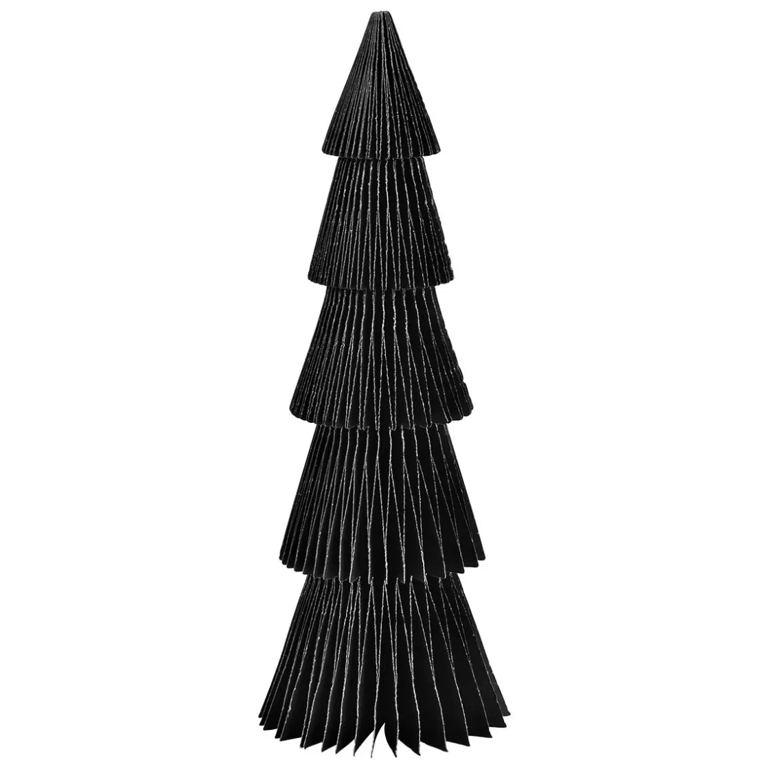 Decoración De Invierno | Árboles De Mesa Y Ramas De Abeto>DecoWoerner Soporte De Papel Para árbol De Navidad 30 Cm negro