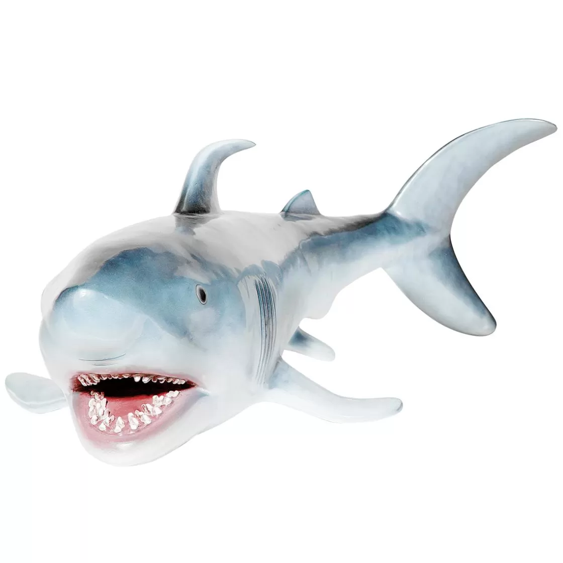 Decoración De Animales>DecoWoerner Tiburón Deco 135 Cm, Plata-gris azul